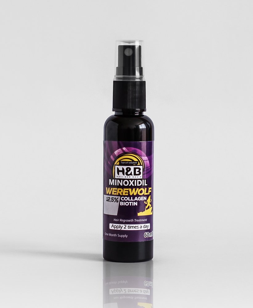 MINOXIDIL 12.5% WEREWOLF 1 FRASCO