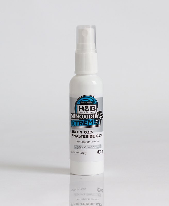 MINOXIDIL CON FINASTERIDE Y BIOTINA